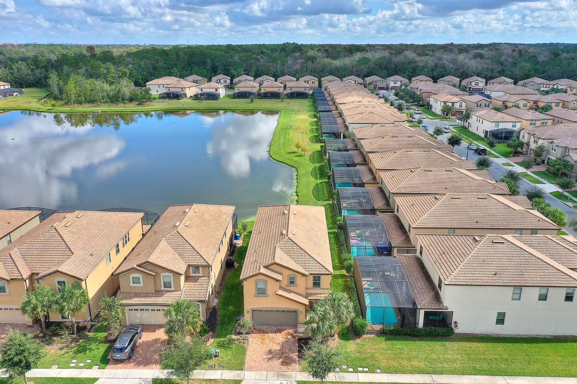 Stylish Cozy Family Getaway With Private Pool And View Ferienhaus Kissimmee